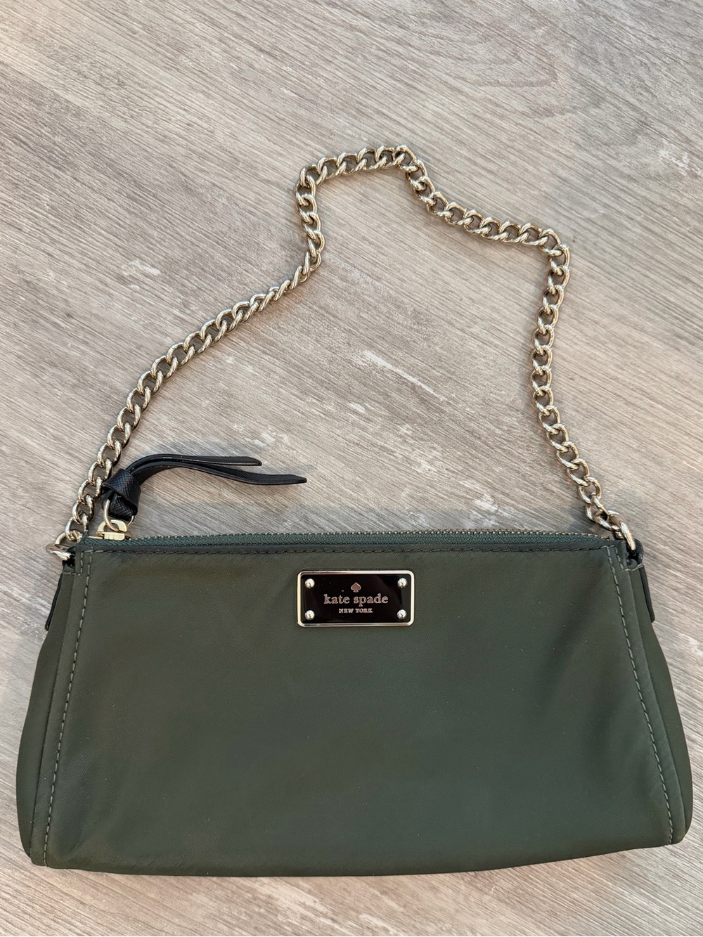 Kate Spade Olive Green Shoulder Bag